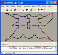 Concorde running solver 