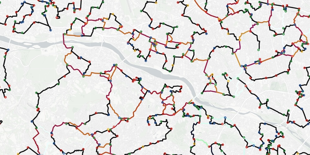 Close-up of LP graph