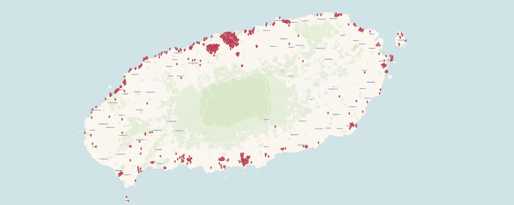 Jeju locations
