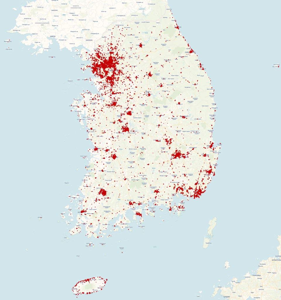 korea81998 point set