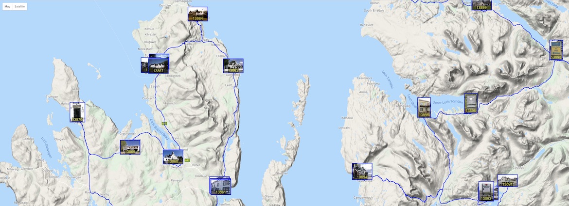 Skye Map