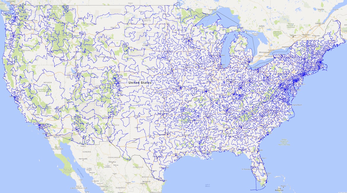 US50K Line Drawing