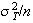 $\sigma_{T}^{2}/n$