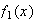 $f_{1}(x)$