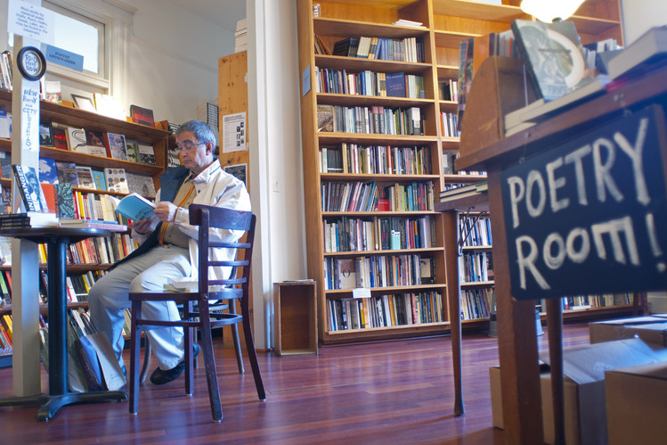 The City Lights bookstore in San Francisco.