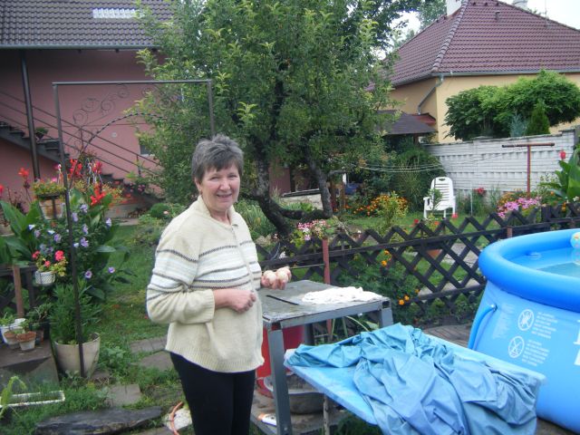 Jarka's Mom in Levice, Slovakia