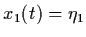 $x_{1}(t) =
\eta_{1}$